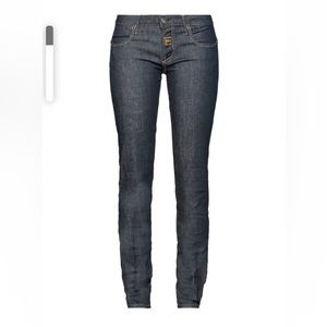 NWT MET JEANS Italian maker jeans in size 31, in blue color. Heavy fabric